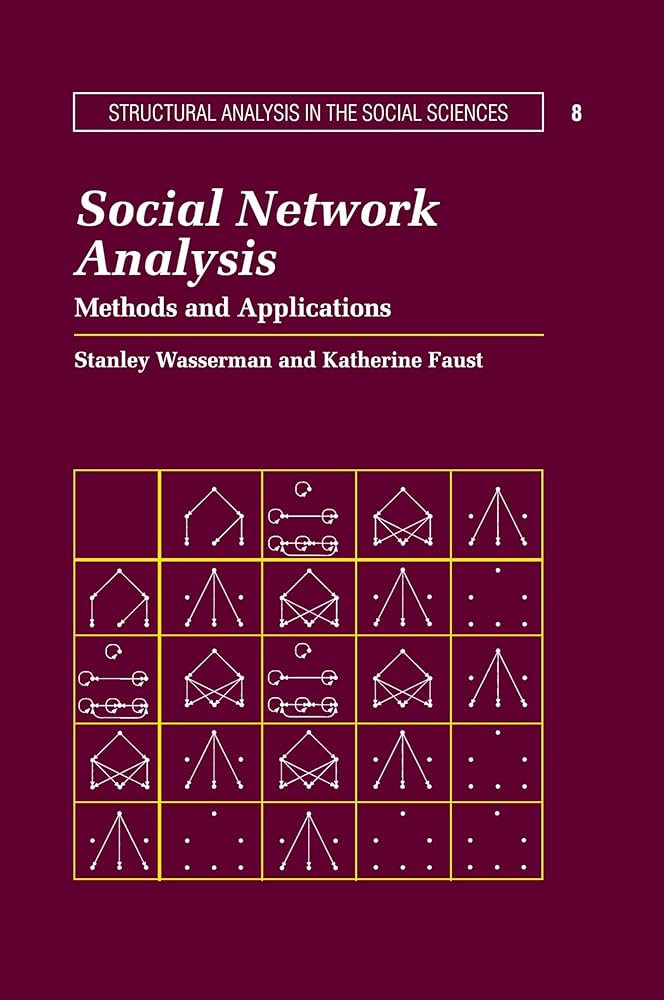 Social Network Analysis: Methods and Applications (1994) — Stanley Wasserman, Katherine Faust — sociology