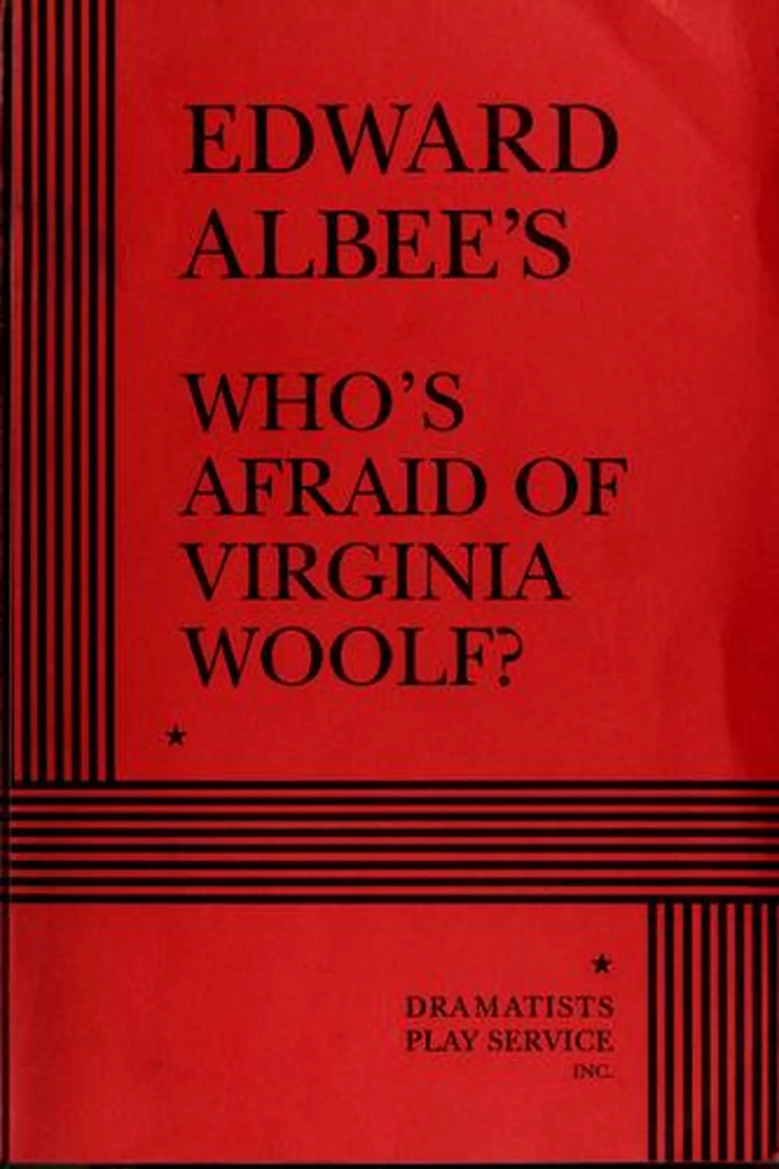 Book cover: Who’s Afraid of Virginia Woolf? by Edward Albee (1962)