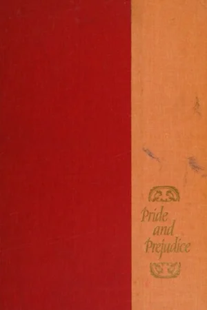 Book cover: Pride and Prejudice by Jane Austen (1813)