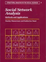 Book cover: Social Network Analysis by Stanley Wasserman, Katherine Faust (1994)