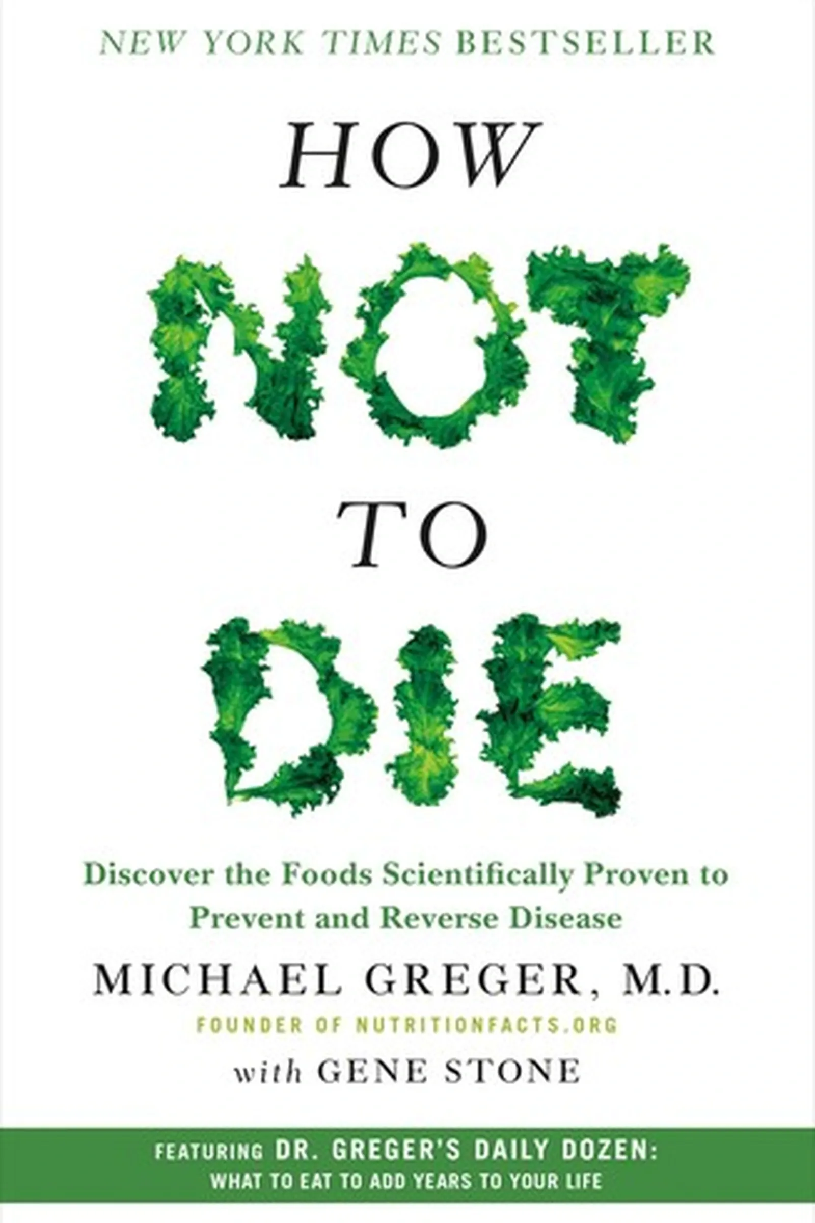 Book cover: How Not to Die by Michael Greger (2015)