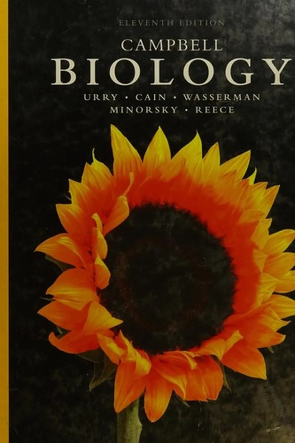 Book cover: Campbell Biology by Jane B. Reece, Lisa A. Urry, Michael L. Cain, Steven A. Wasserman, Peter V. Minorsky, Robert B. Jackson (2017)