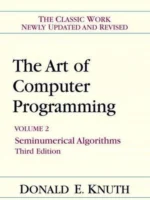 Book cover: The Art of Computer Programming by Donald Knuth (1968)