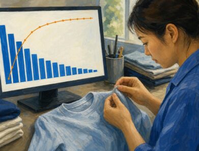 Pareto Chart Priorities: A Clothing-Defect Walkthrough